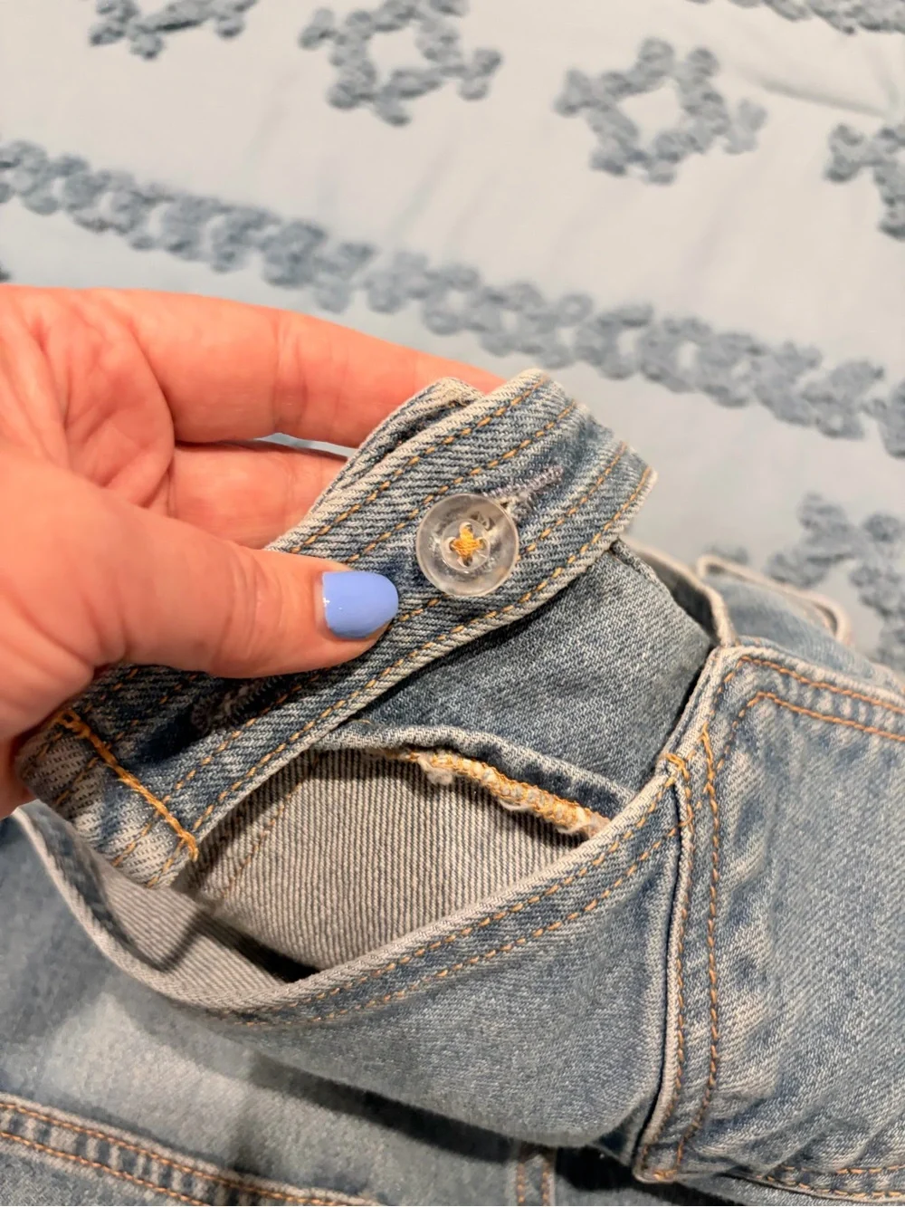 Light Blue Denim Overalls for Women - Relaxed Fit